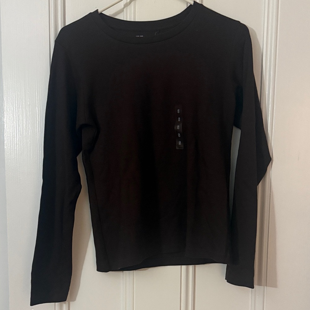 Uniqlo Brown Long Sleeve Tee NWT